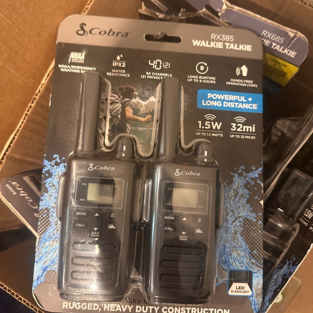 Cobra PX385 Two-Way Radios